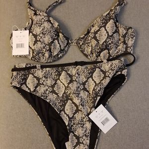 Andie Snake print Bikini